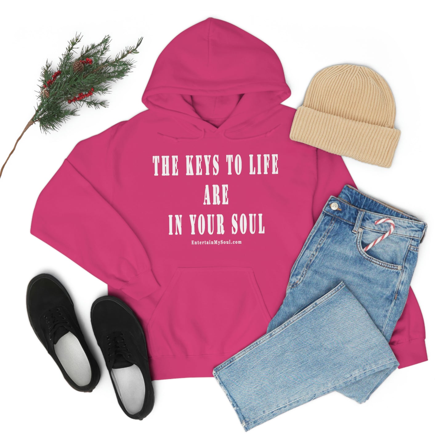 Unisex Heavy Blend™ Hooded Sweatshirt The Keys to Life are in Your Soul