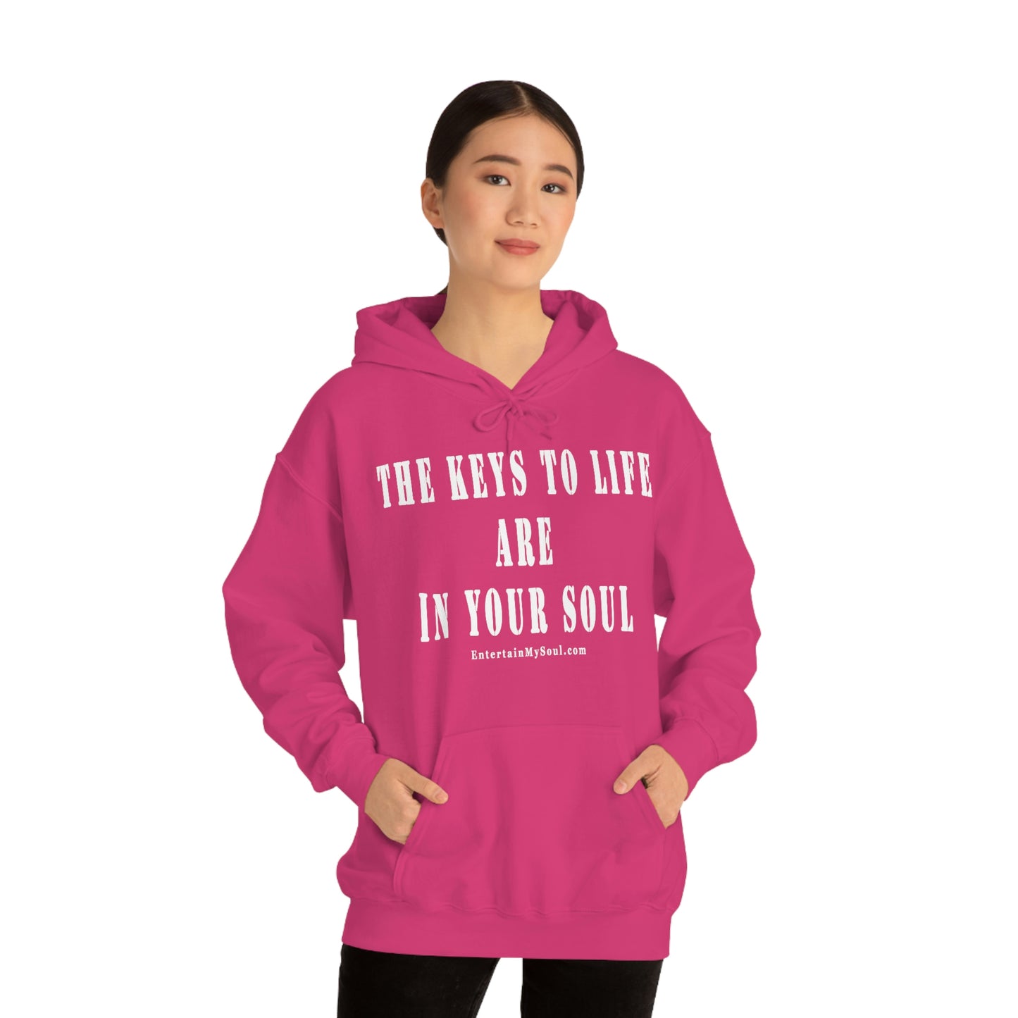 Unisex Heavy Blend™ Hooded Sweatshirt The Keys to Life are in Your Soul