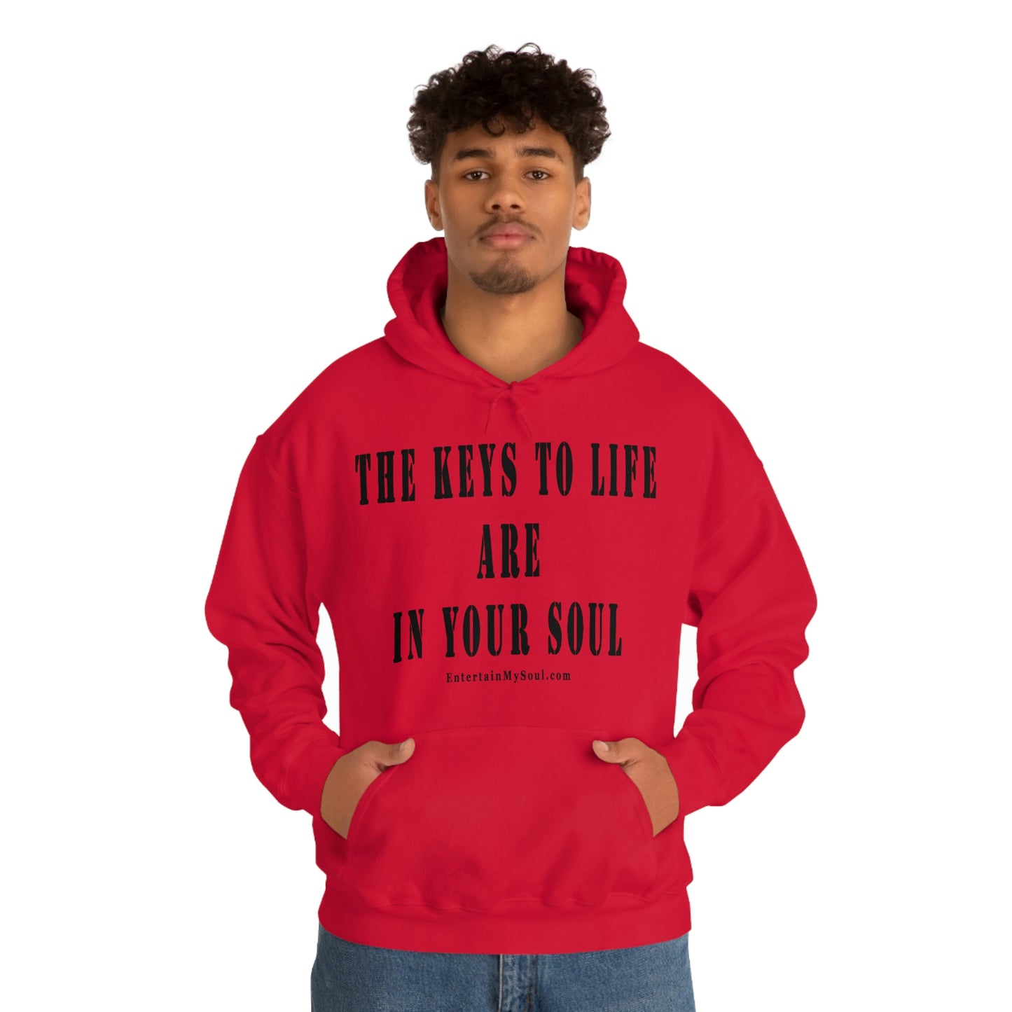 Unisex Heavy Blend™ Hooded Sweatshirt The Keys to Life are in Your Soul