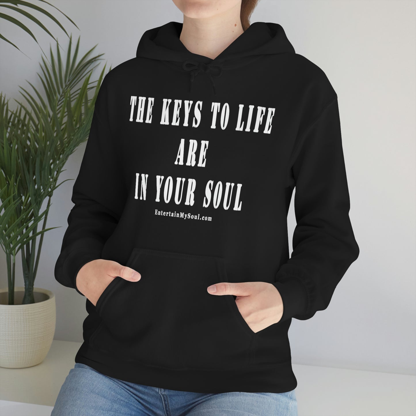 Unisex Heavy Blend™ Hooded Sweatshirt The Keys to Life are in Your Soul