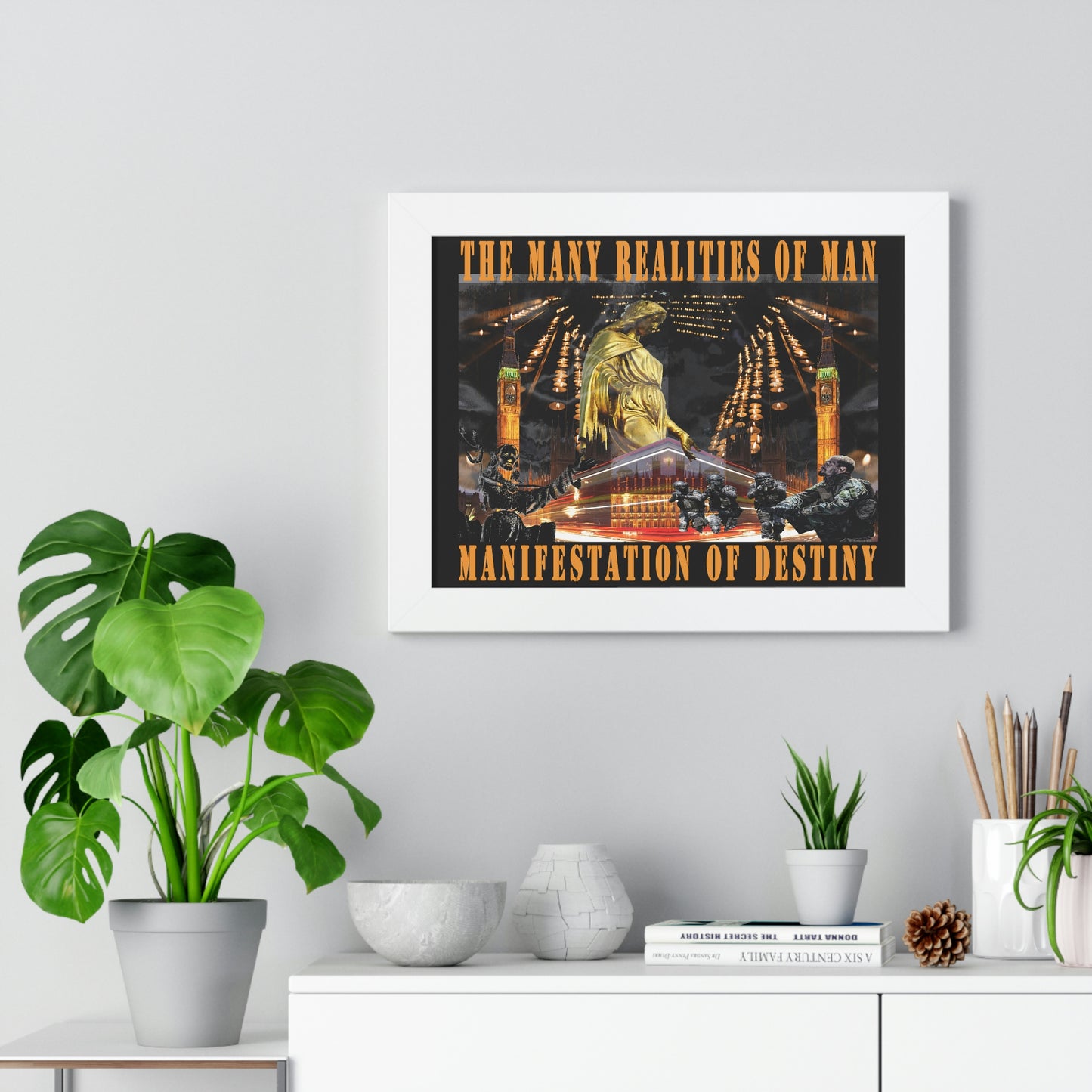 Manifestation of Destiny Framed Horizontal Poster