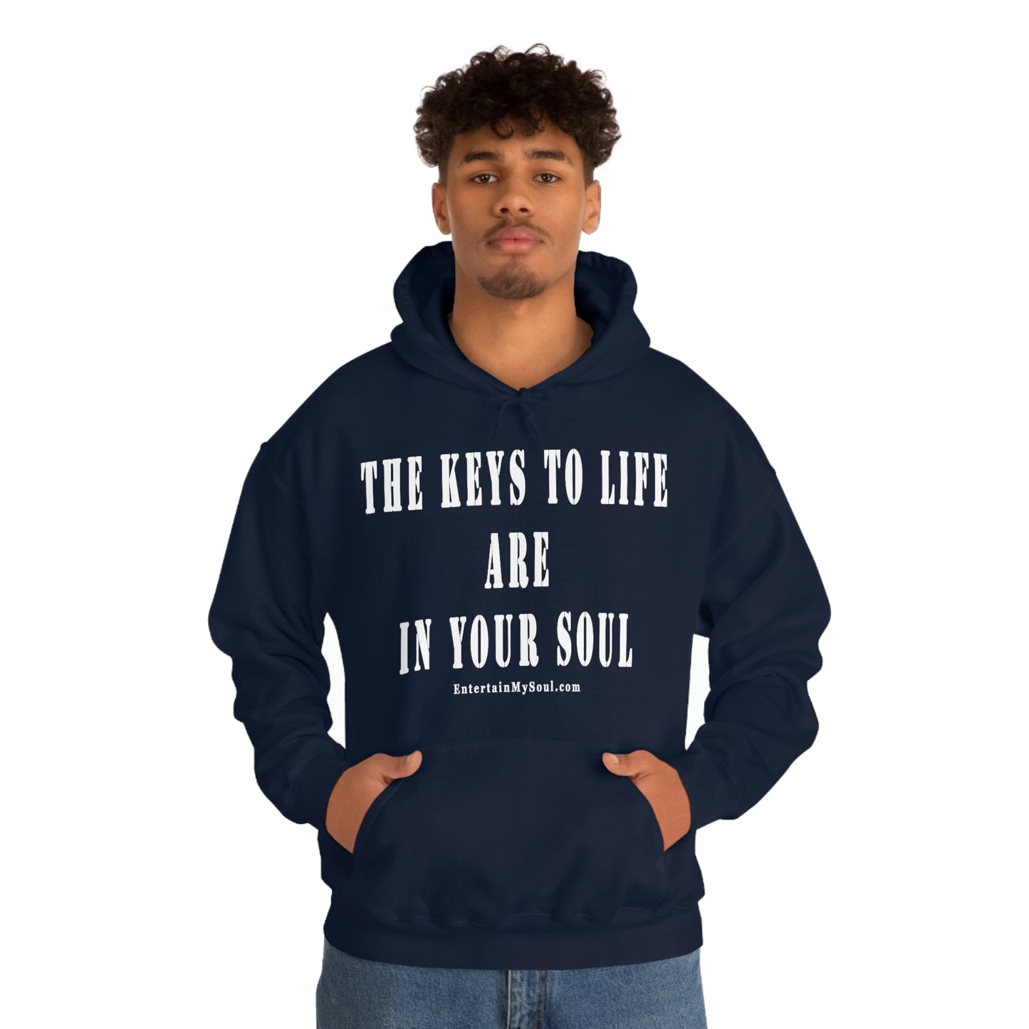 Unisex Heavy Blend™ Hooded Sweatshirt The Keys to Life are in Your Soul