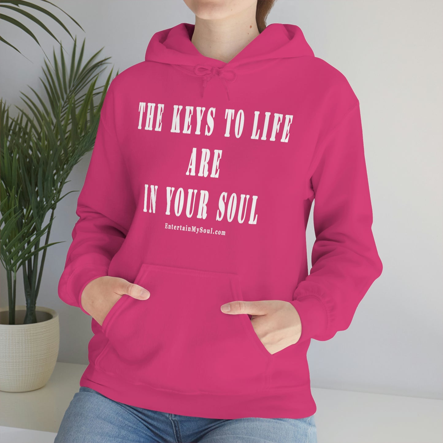 Unisex Heavy Blend™ Hooded Sweatshirt The Keys to Life are in Your Soul