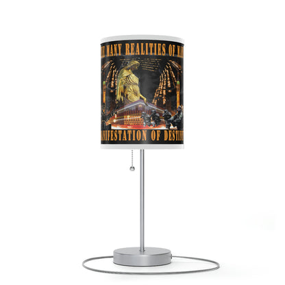 Manifestation of Destiny Lamp on a Stand, US|CA plug