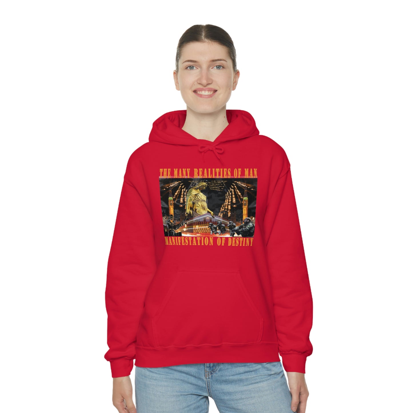 Unisex Heavy Blend™ Manifestation of Destiny Hooded Sweatshirt