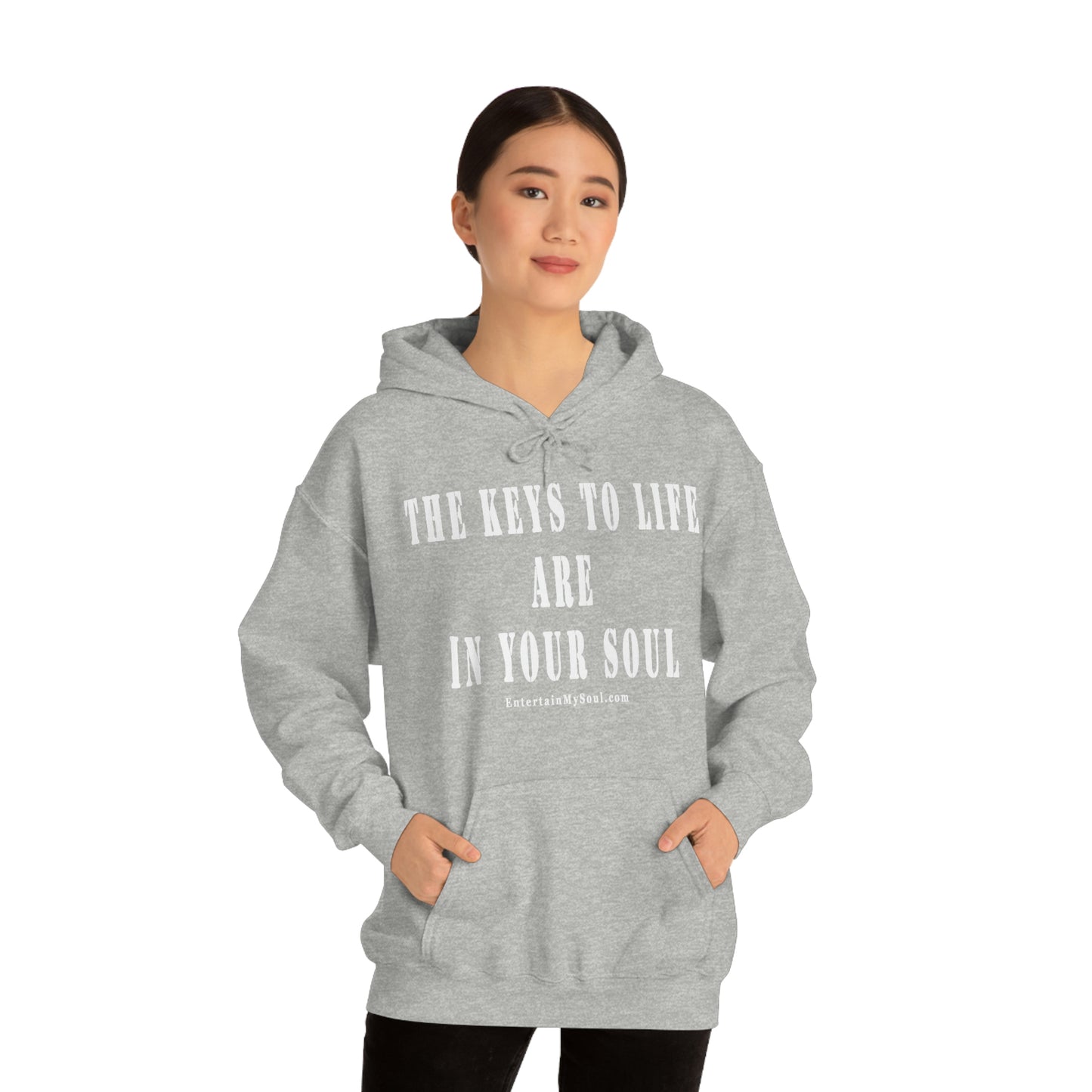 Unisex Heavy Blend™ Hooded Sweatshirt The Keys to Life are in Your Soul