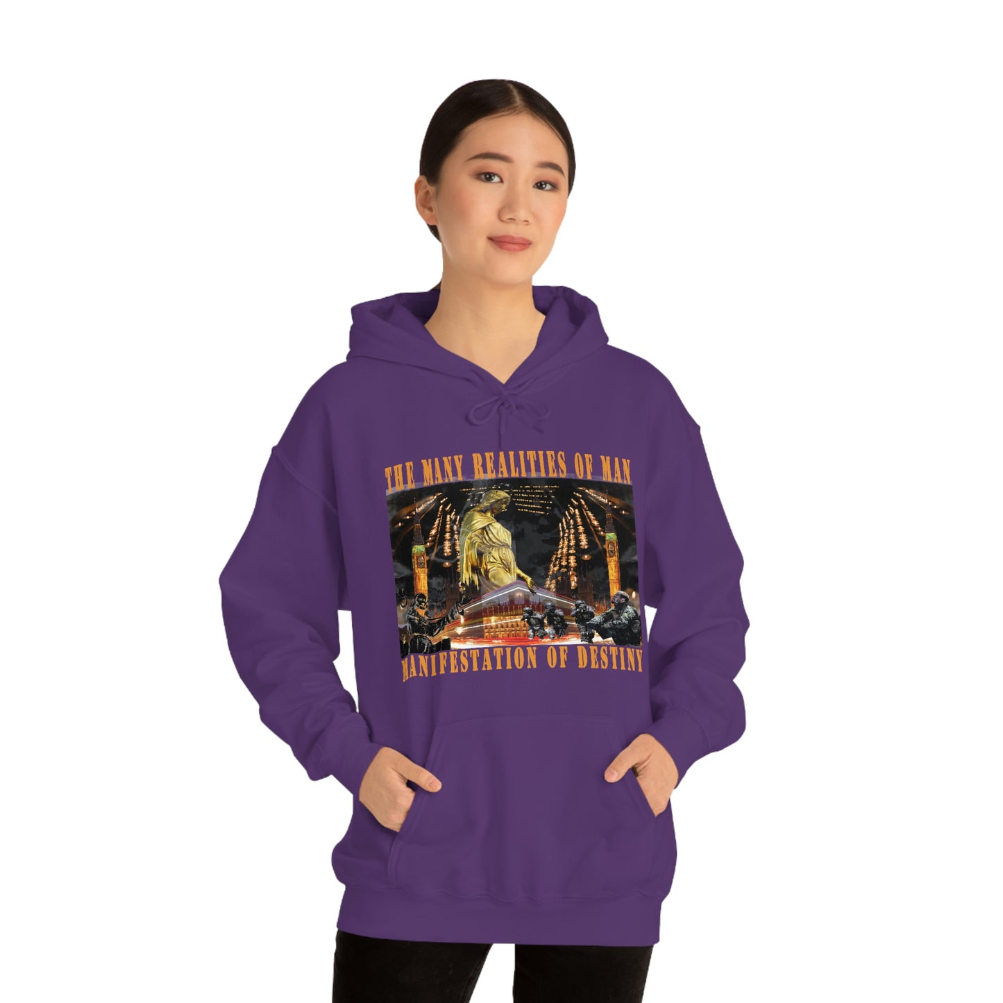 Unisex Heavy Blend™ Manifestation of Destiny Hooded Sweatshirt