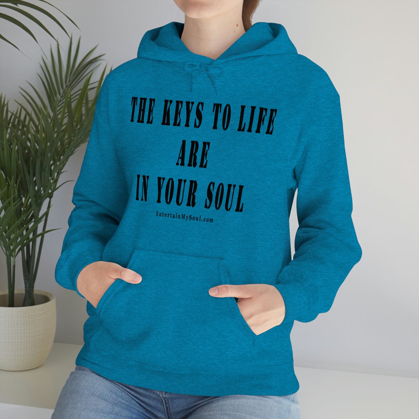 Unisex Heavy Blend™ Hooded Sweatshirt The Keys to Life are in Your Soul