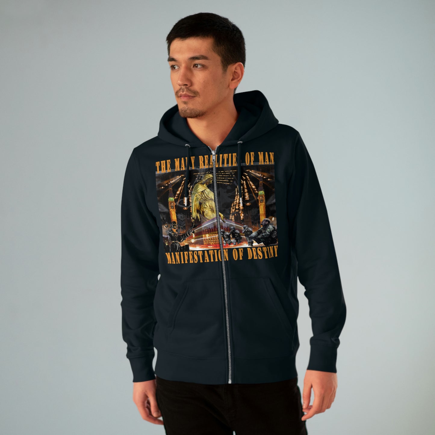 Men's Cultivator Manifestation of Destiny Zip Hoodie