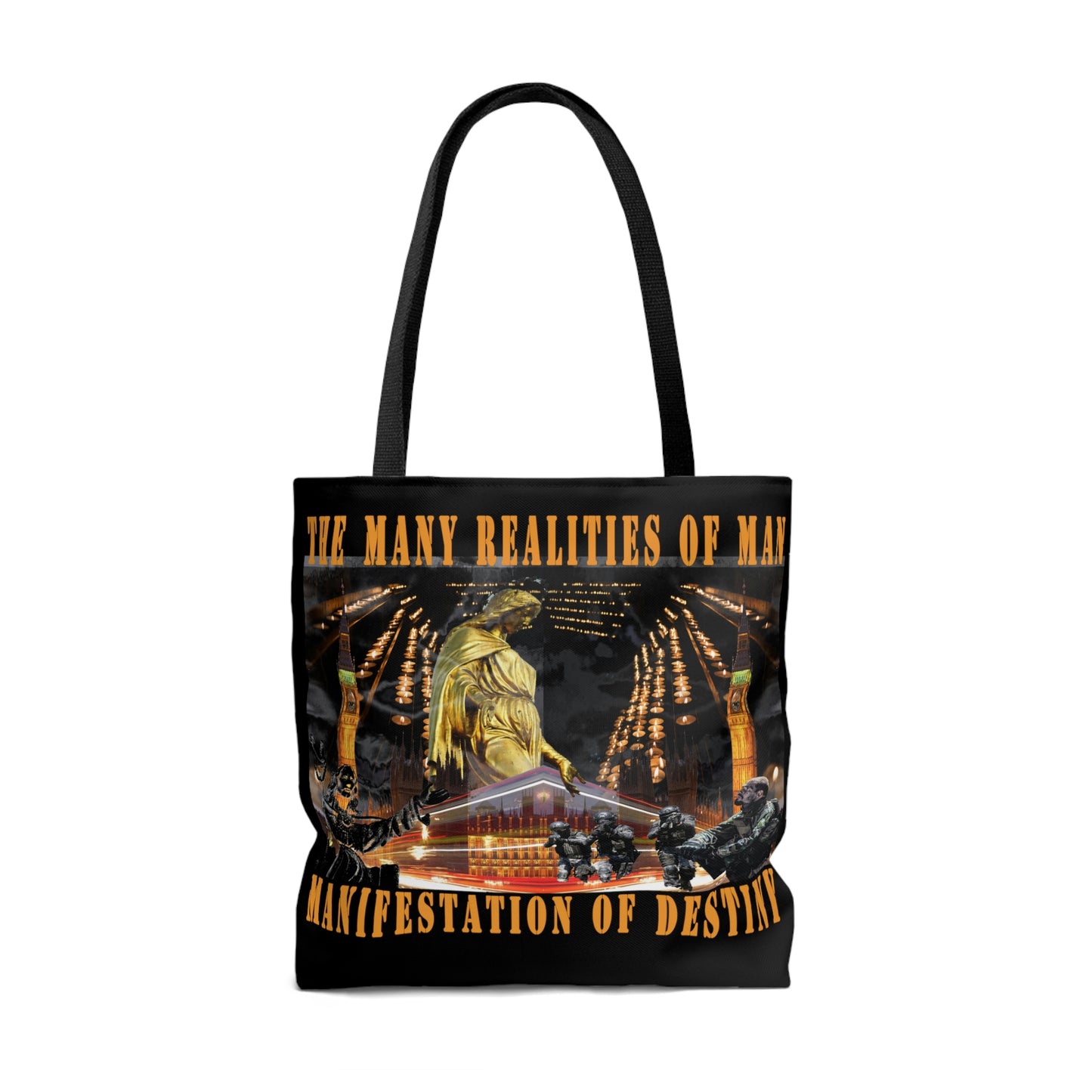 Manifestation of Destiny AOP Tote Bag