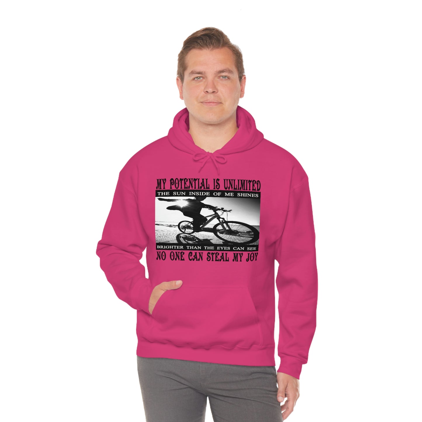 Unisex My Potential is Unlimited Heavy Blend™ Hooded Sweatshirt