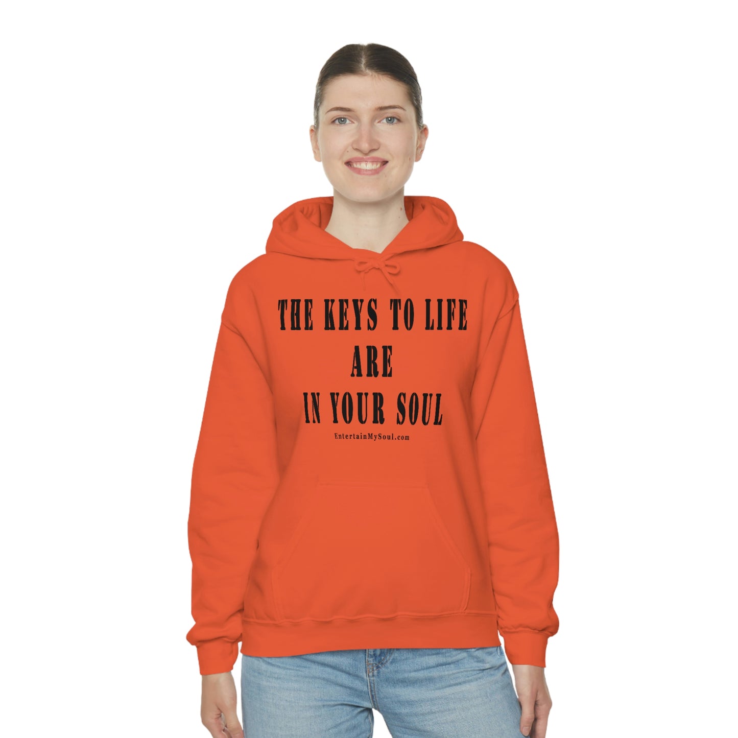 Unisex Heavy Blend™ Hooded Sweatshirt The Keys to Life are in Your Soul