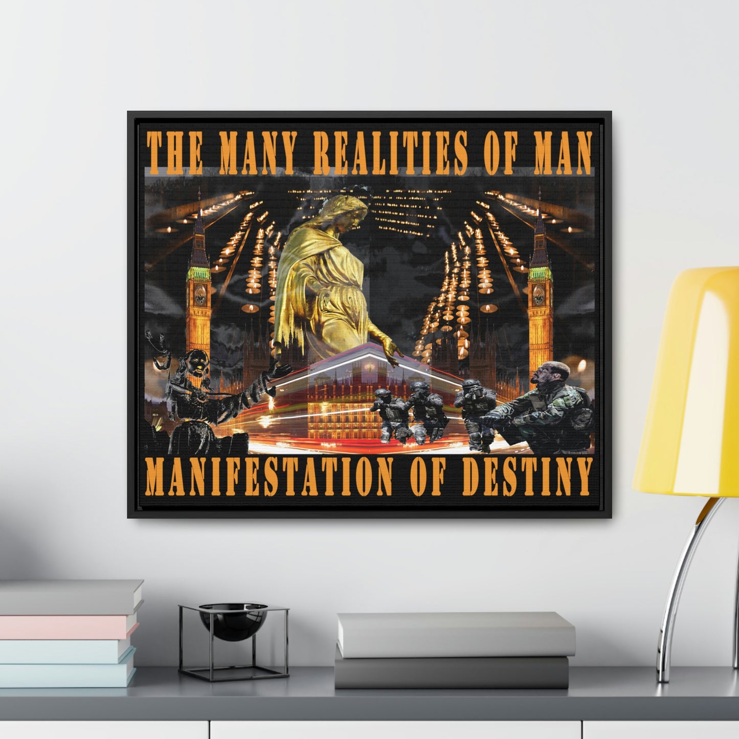 Manifestation of Destiny Gallery Canvas Wraps, Horizontal Frame