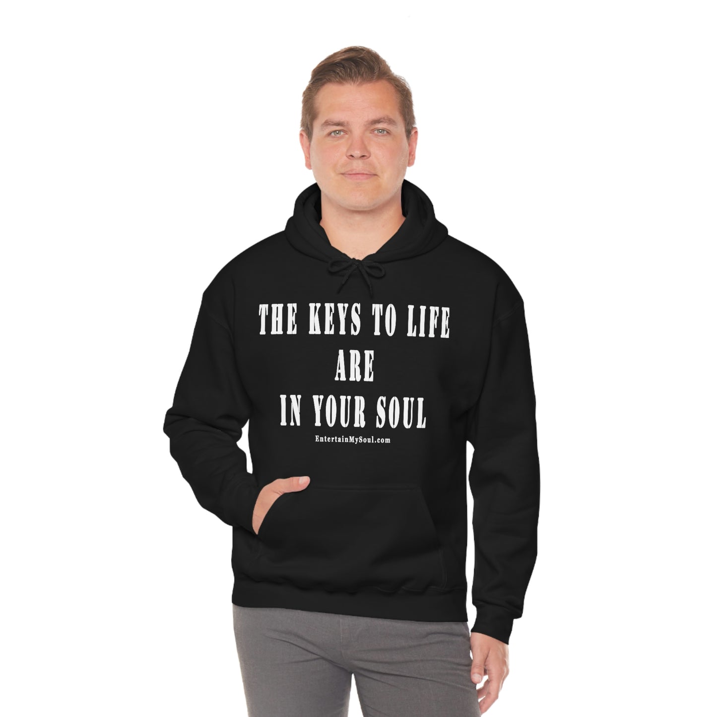 Unisex Heavy Blend™ Hooded Sweatshirt The Keys to Life are in Your Soul