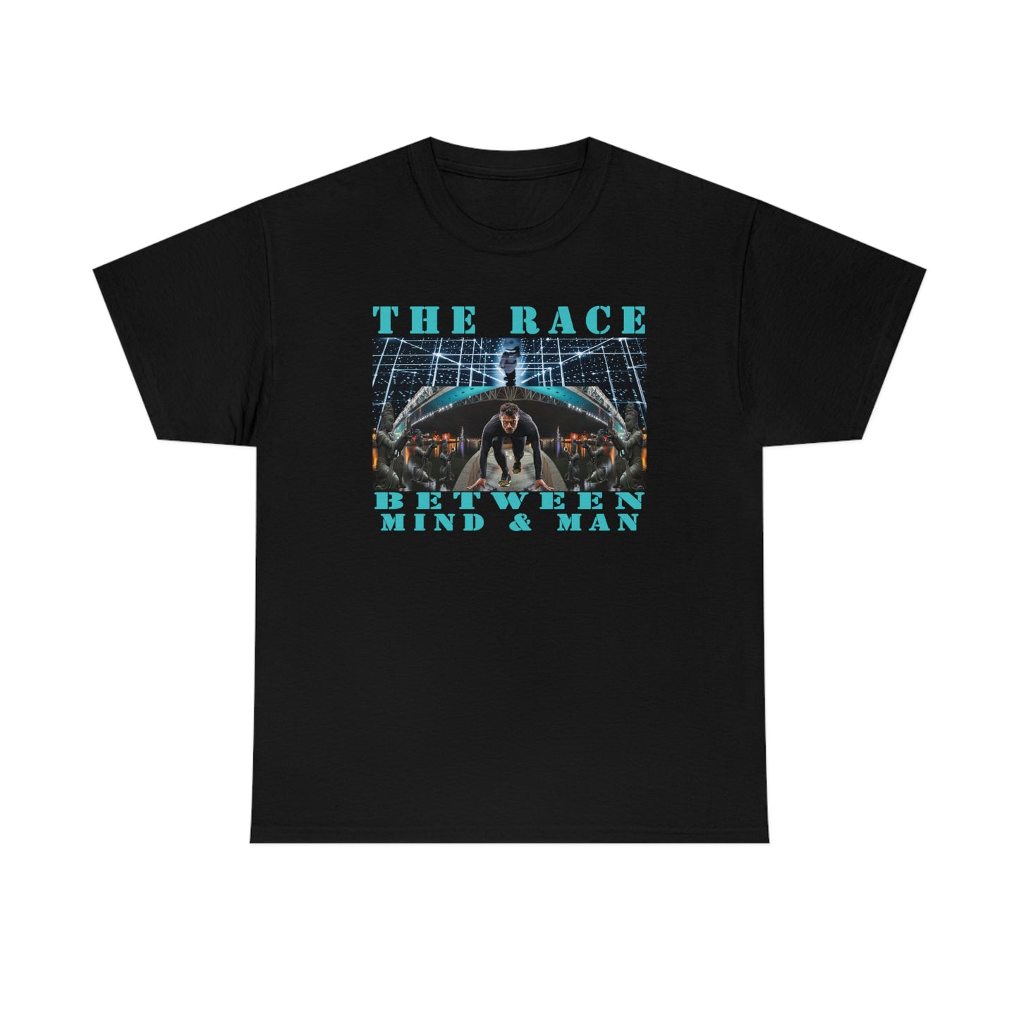 Unisex The Race Between Mind and Man Heavy Cotton Tee