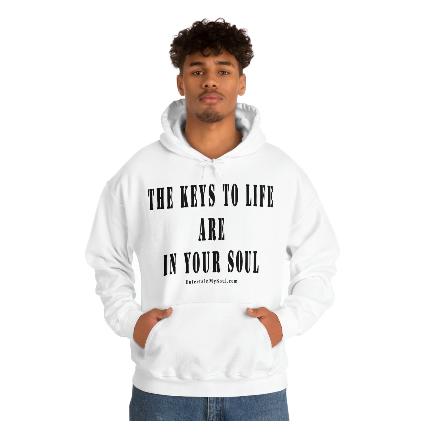 Unisex Heavy Blend™ Hooded Sweatshirt The Keys to Life are in Your Soul