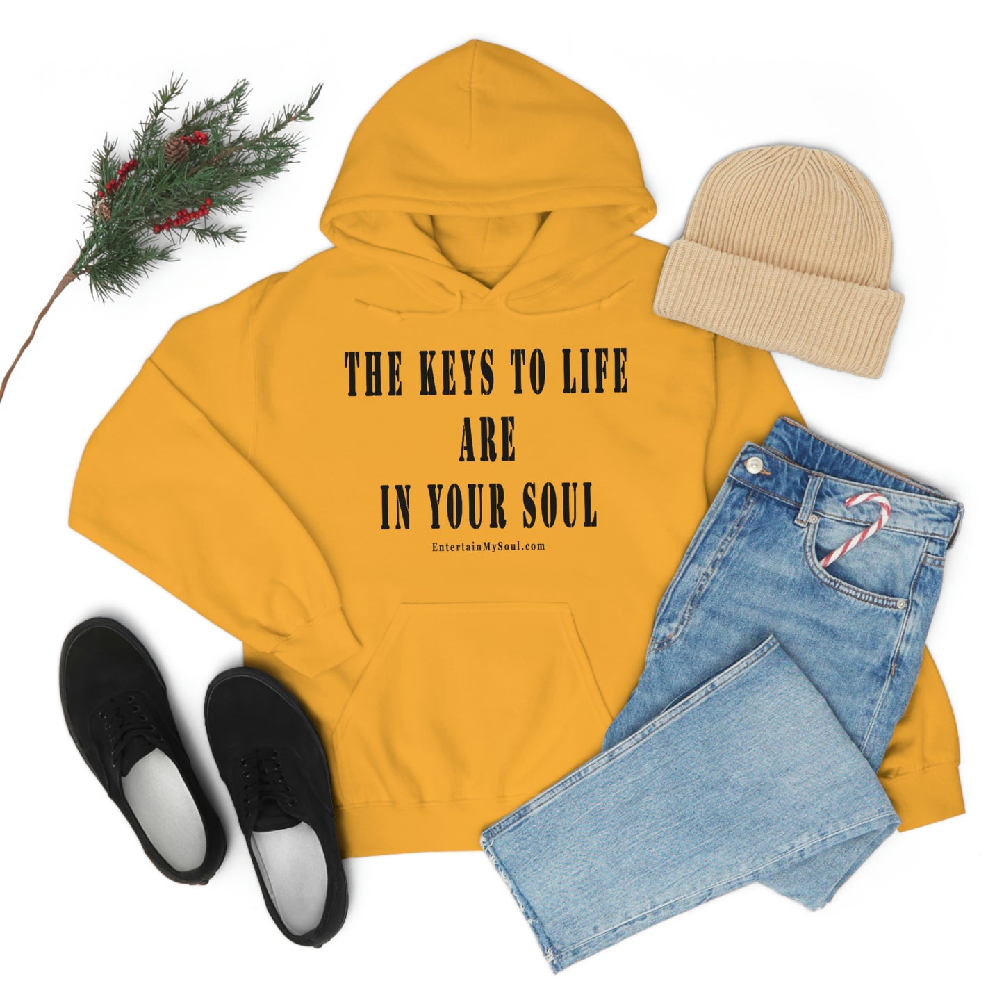 Unisex Heavy Blend™ Hooded Sweatshirt The Keys to Life are in Your Soul