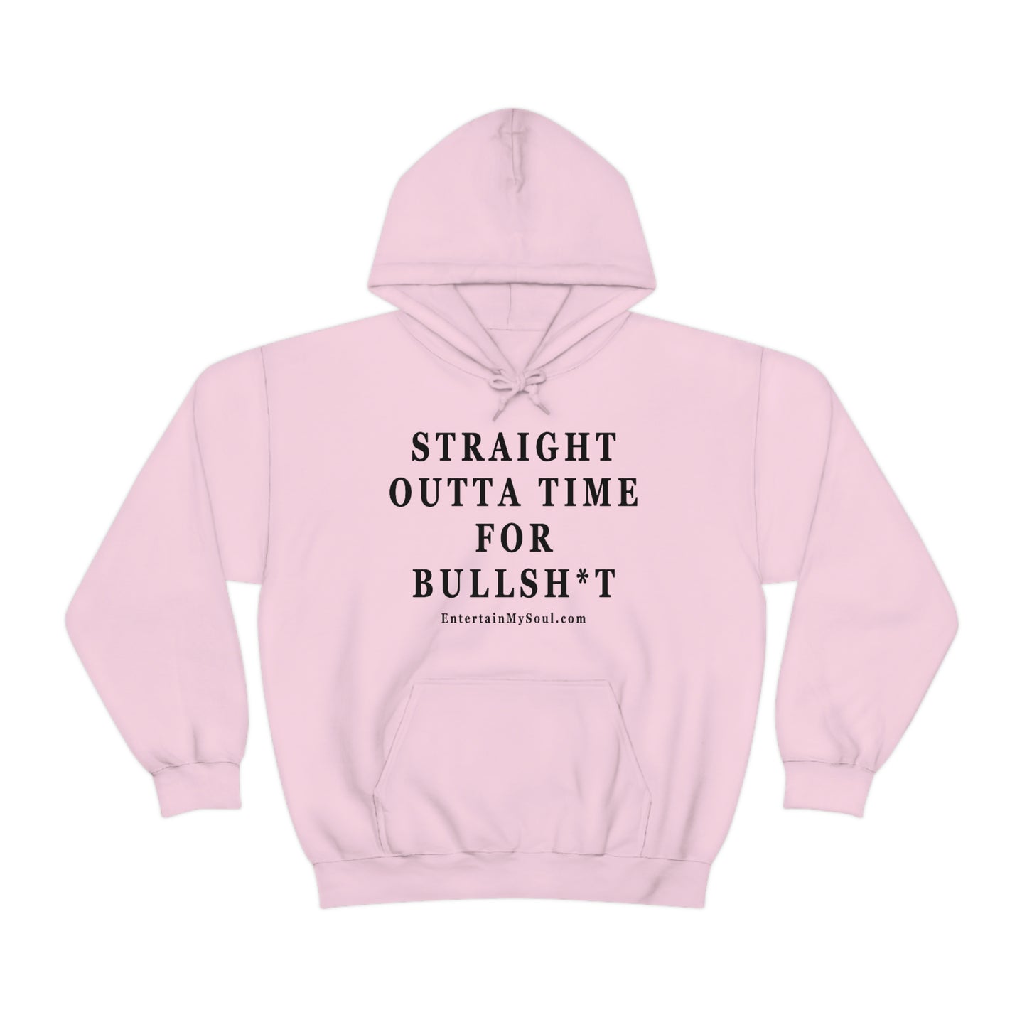 Unisex Heavy Blend™ Hooded Sweatshirt Straight Outta Time for Bullsh*t