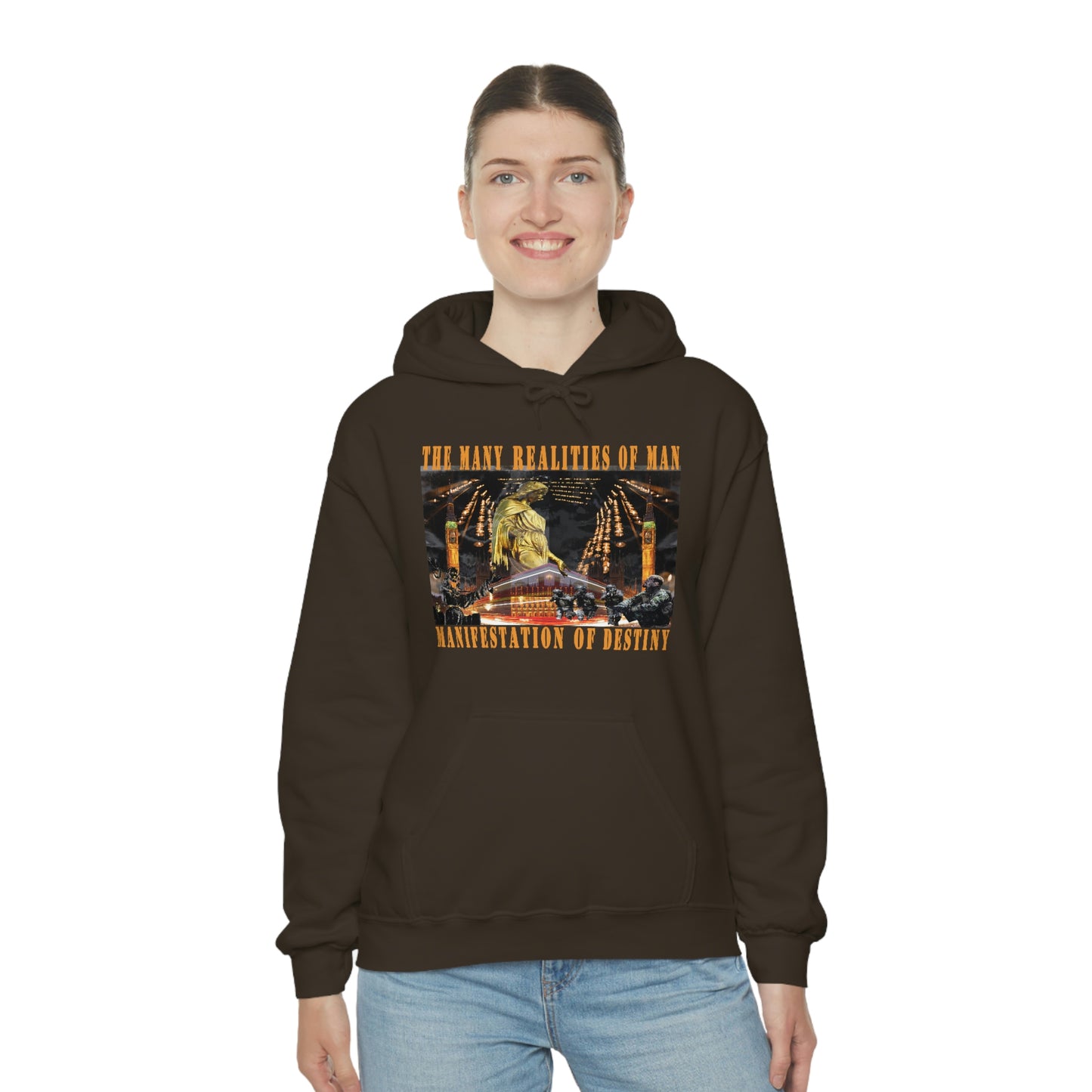 Unisex Heavy Blend™ Manifestation of Destiny Hooded Sweatshirt