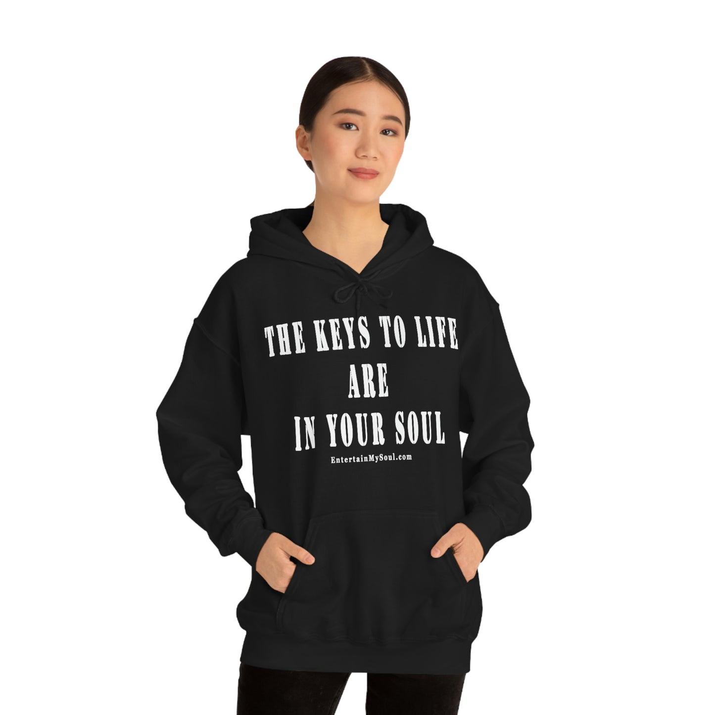 Unisex Heavy Blend™ Hooded Sweatshirt The Keys to Life are in Your Soul