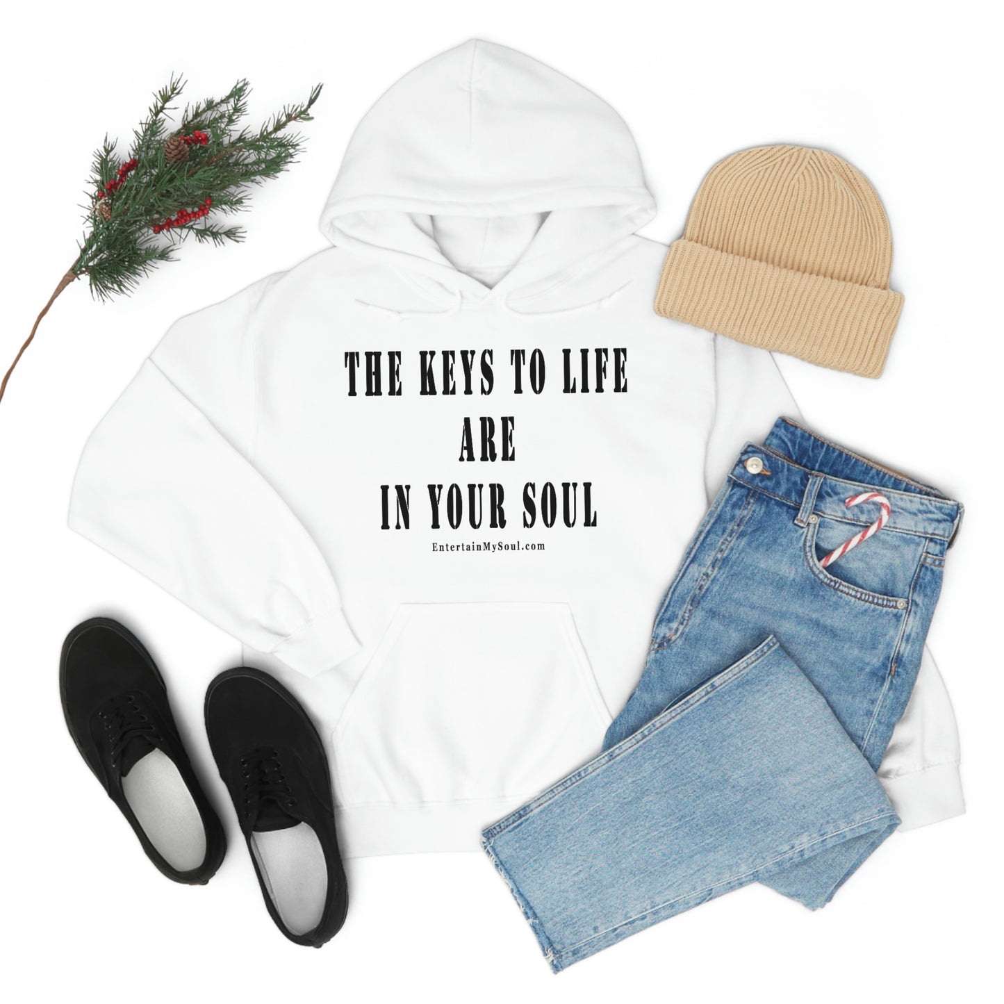 Unisex Heavy Blend™ Hooded Sweatshirt The Keys to Life are in Your Soul