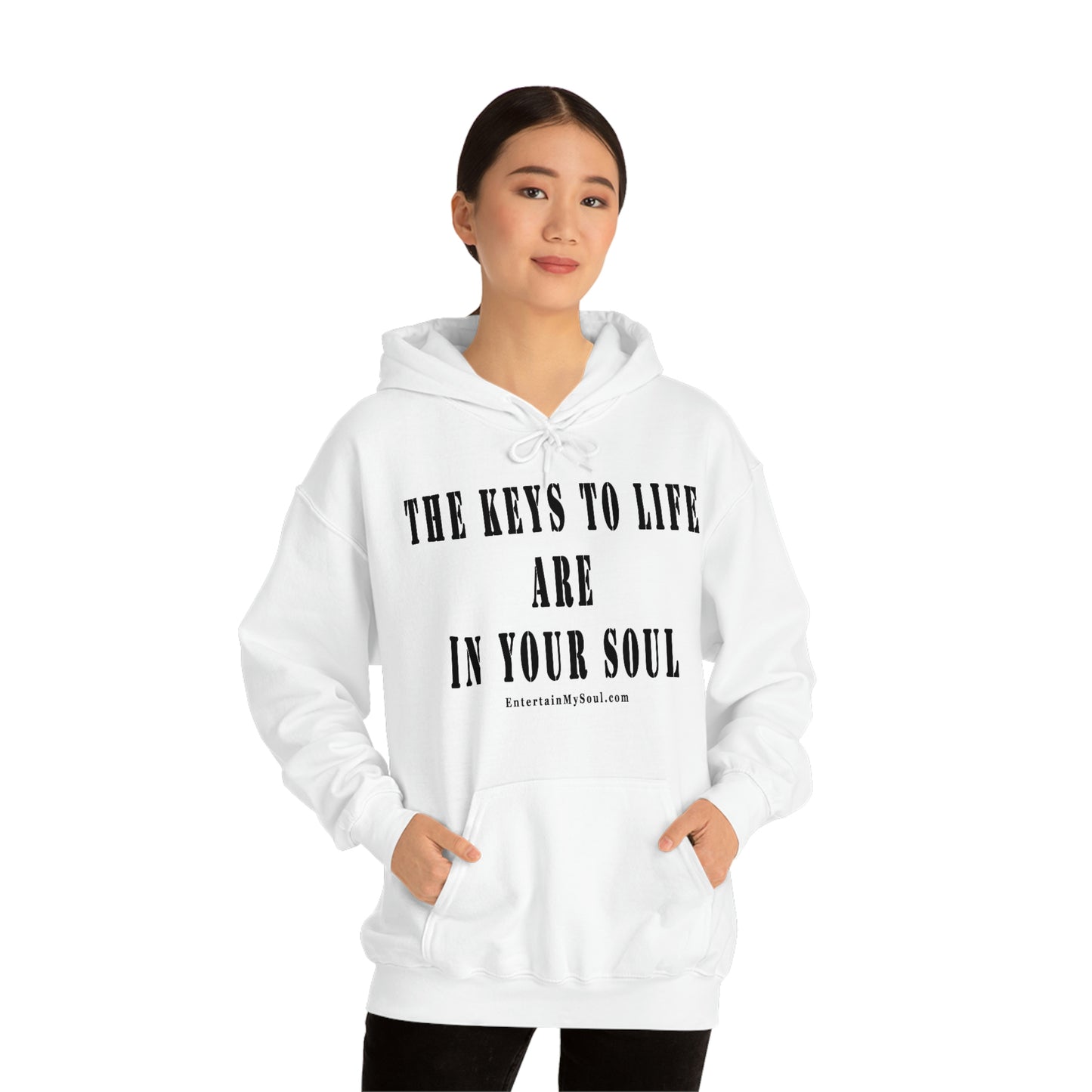 Unisex Heavy Blend™ Hooded Sweatshirt The Keys to Life are in Your Soul