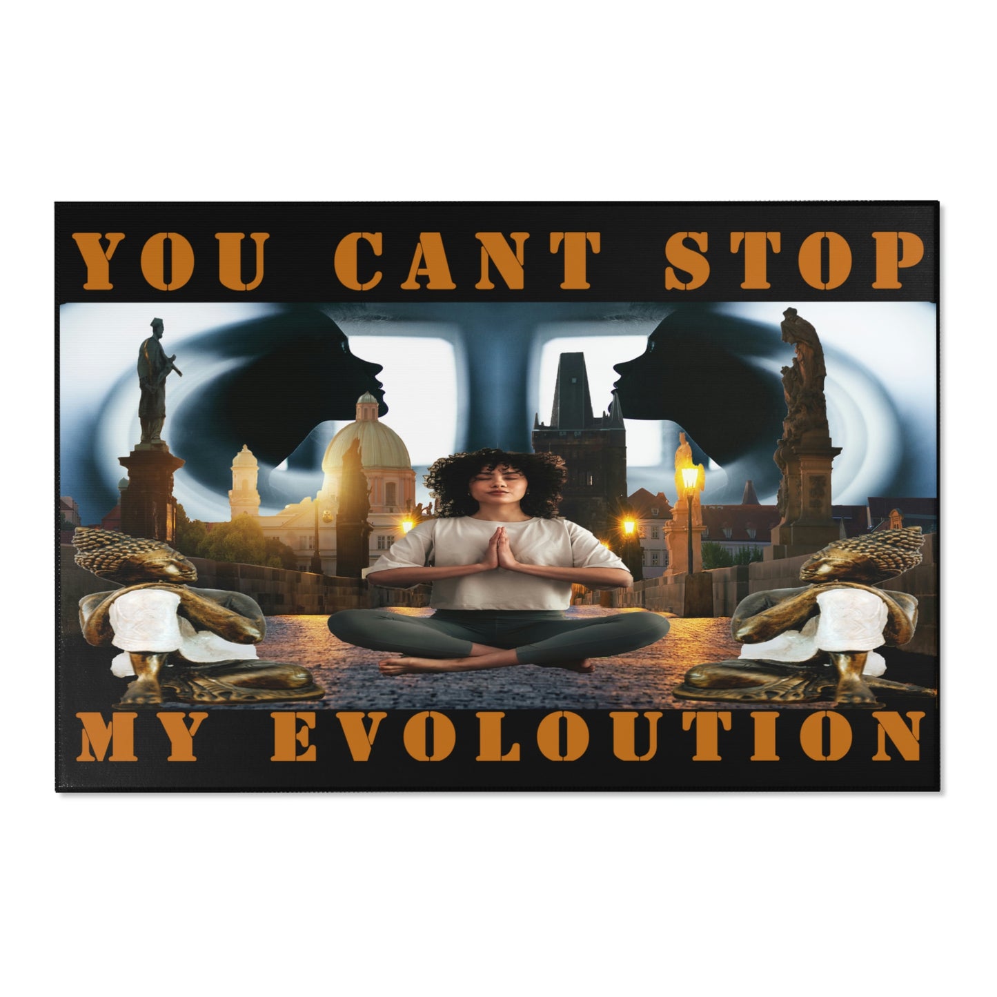 Area Rugs YOU CAN'T STOP MY EVOLUTION