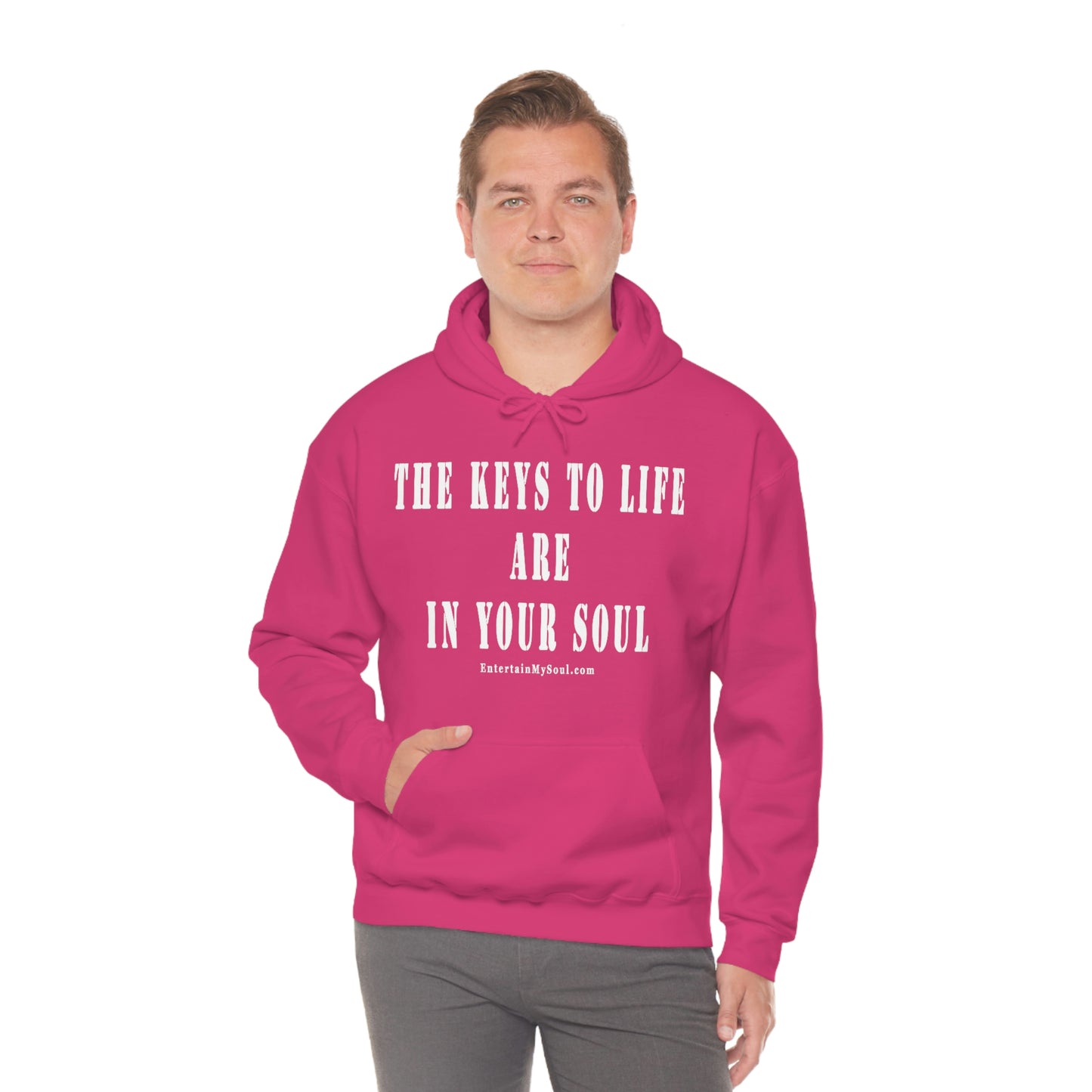 Unisex Heavy Blend™ Hooded Sweatshirt The Keys to Life are in Your Soul