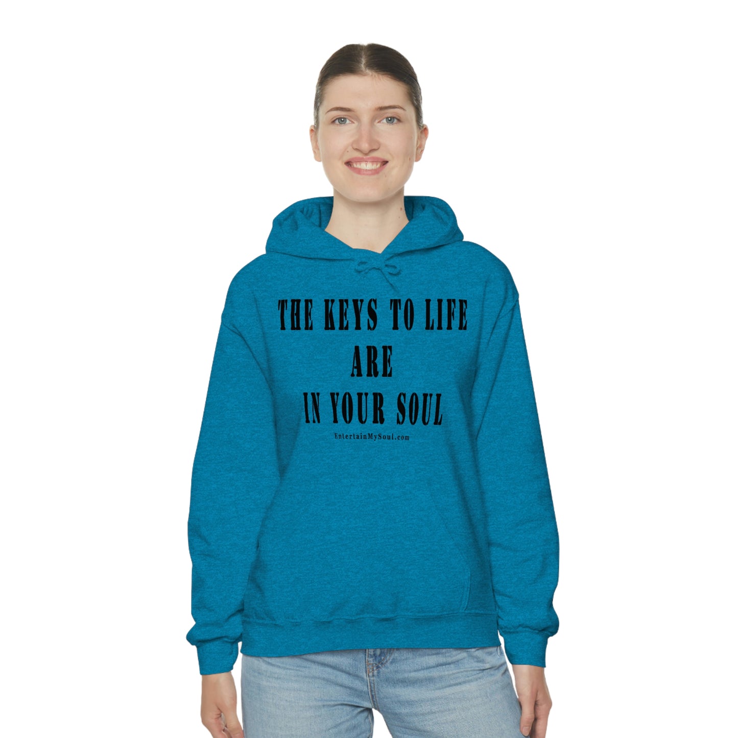 Unisex Heavy Blend™ Hooded Sweatshirt The Keys to Life are in Your Soul