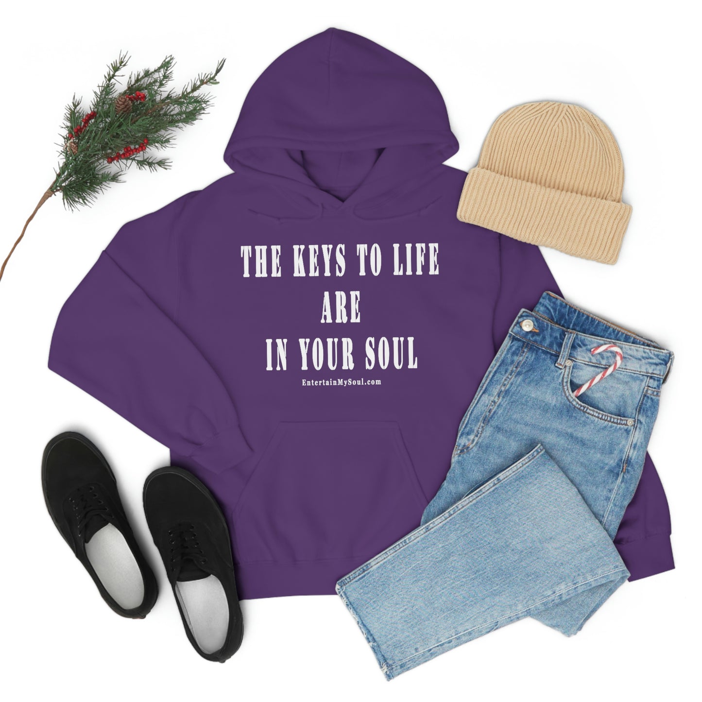 Unisex Heavy Blend™ Hooded Sweatshirt The Keys to Life are in Your Soul