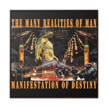 Manifestation of Destiny Gallery Canvas Wraps, Square Frame