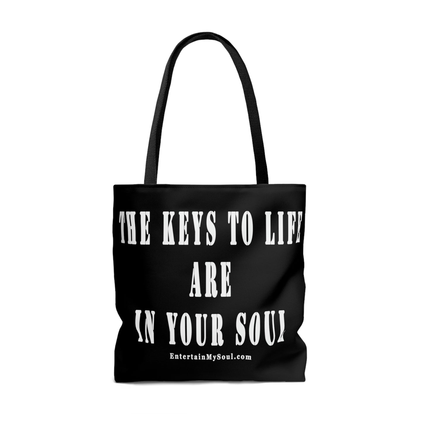 AOP Tote Bag The Keys to Life are in Your Soul