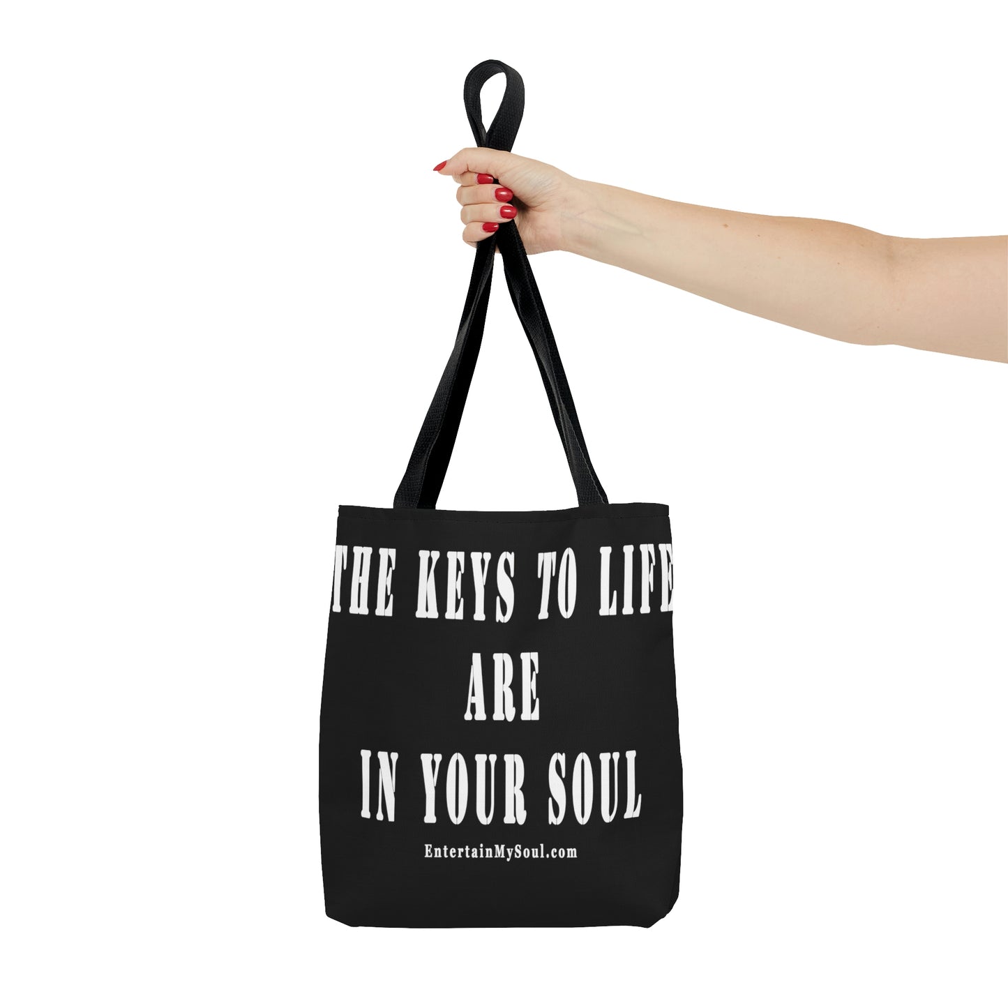 AOP Tote Bag The Keys to Life are in Your Soul