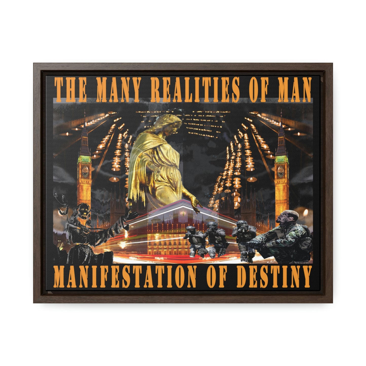 Manifestation of Destiny Gallery Canvas Wraps, Horizontal Frame