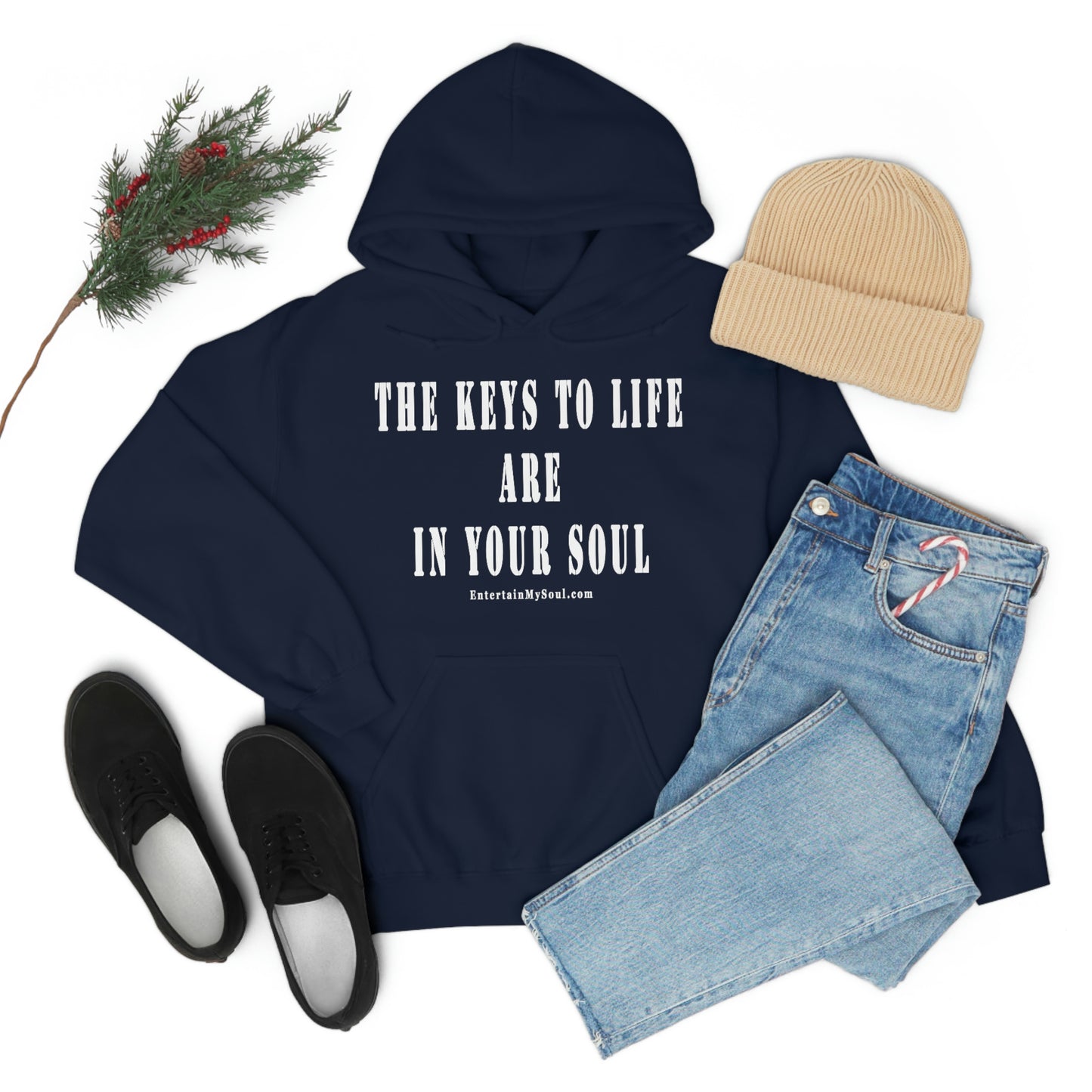 Unisex Heavy Blend™ Hooded Sweatshirt The Keys to Life are in Your Soul