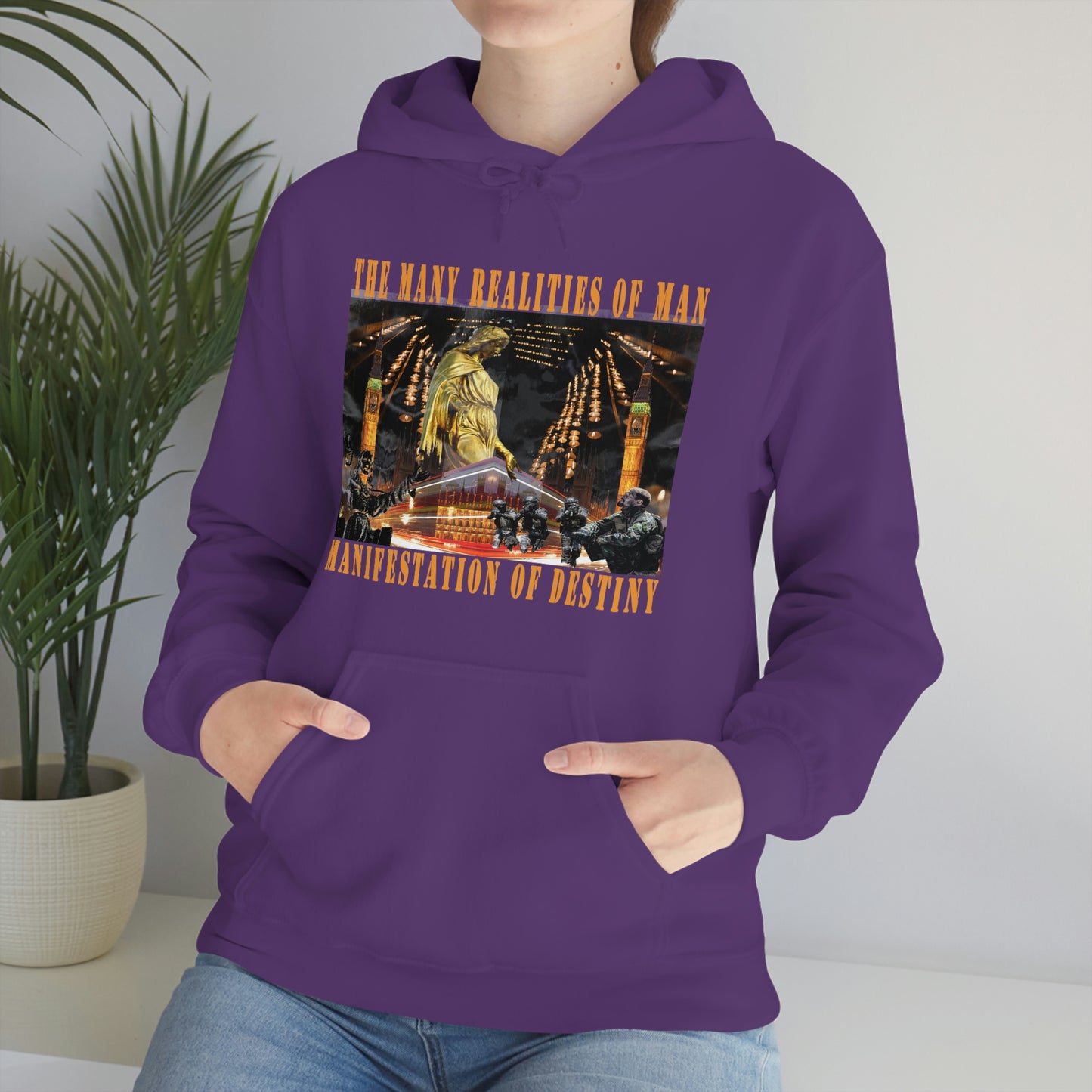 Unisex Heavy Blend™ Manifestation of Destiny Hooded Sweatshirt