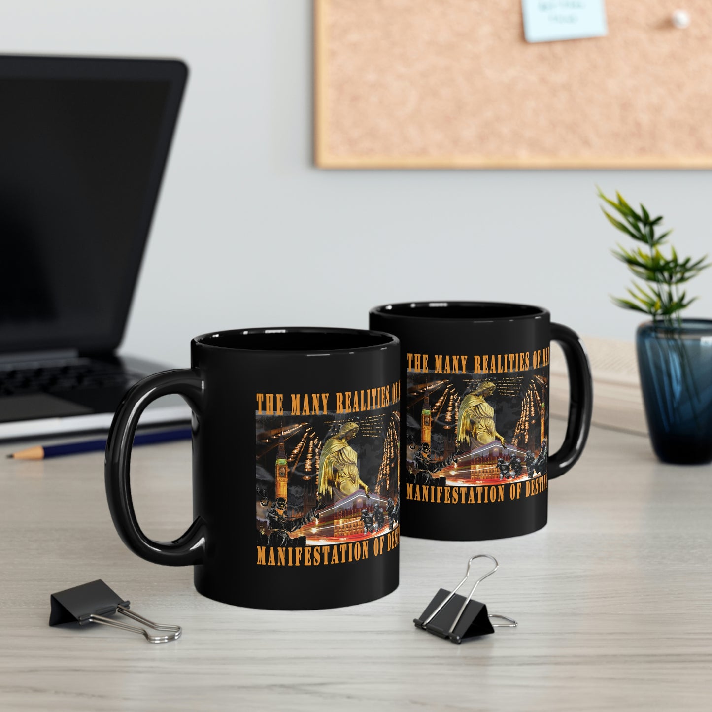 Manifestation of Destiny 11oz Black Mug