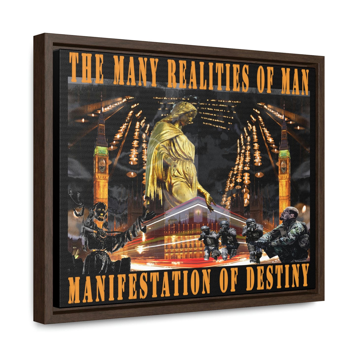 Manifestation of Destiny Gallery Canvas Wraps, Horizontal Frame