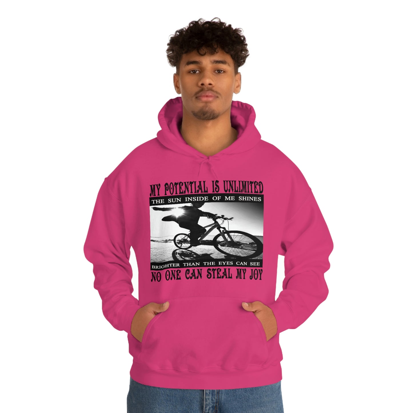 Unisex My Potential is Unlimited Heavy Blend™ Hooded Sweatshirt