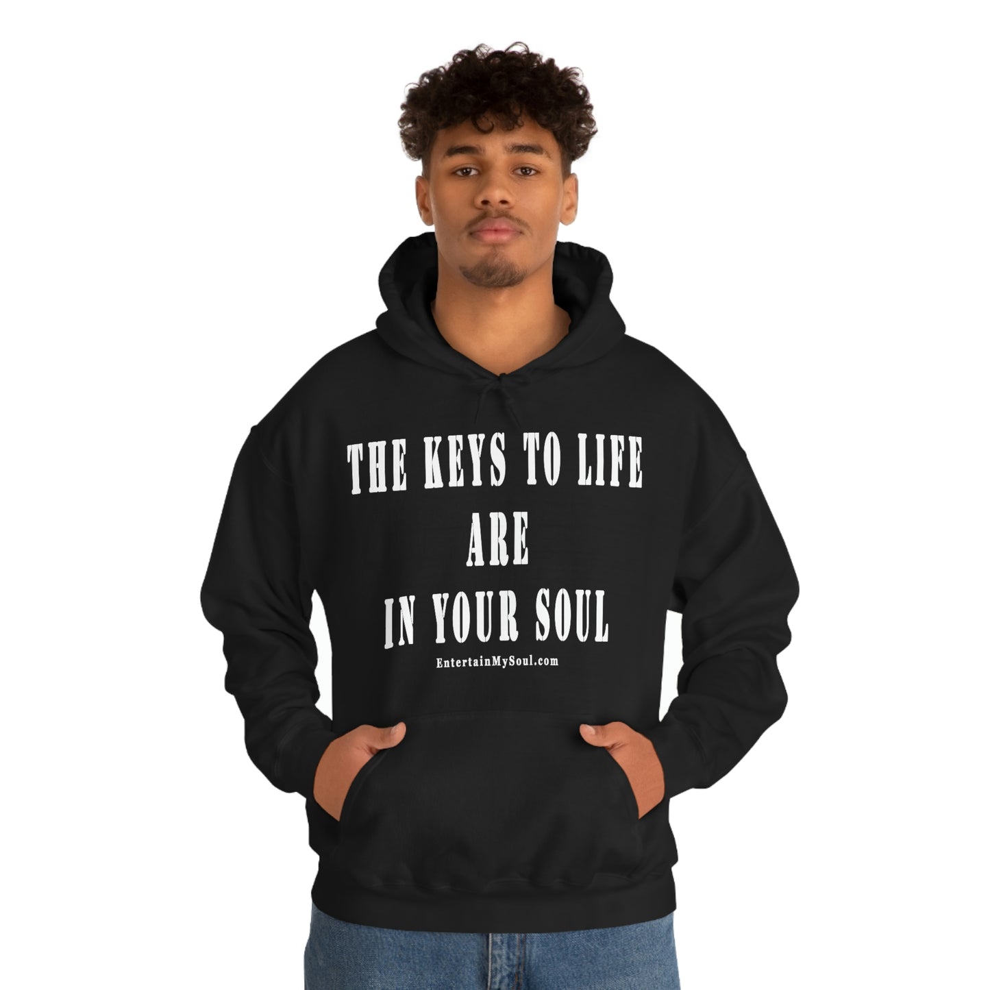 Unisex Heavy Blend™ Hooded Sweatshirt The Keys to Life are in Your Soul