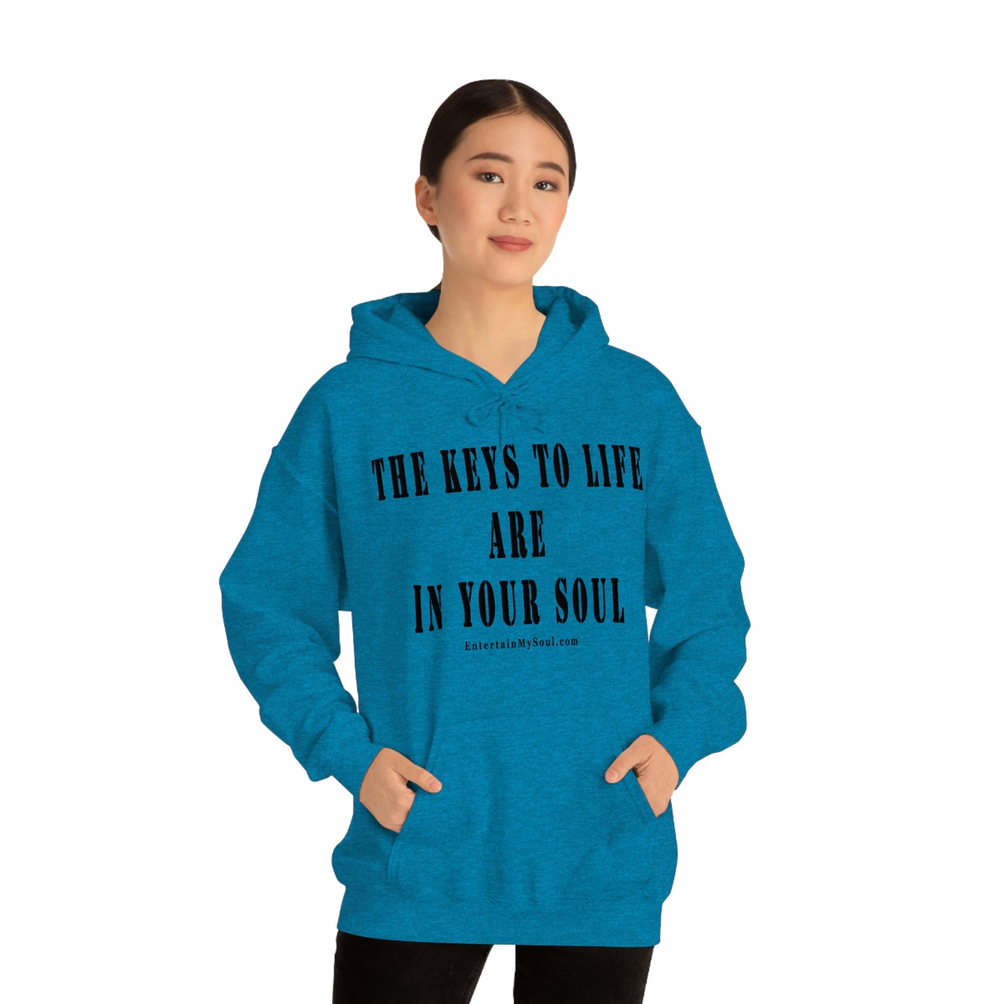 Unisex Heavy Blend™ Hooded Sweatshirt The Keys to Life are in Your Soul