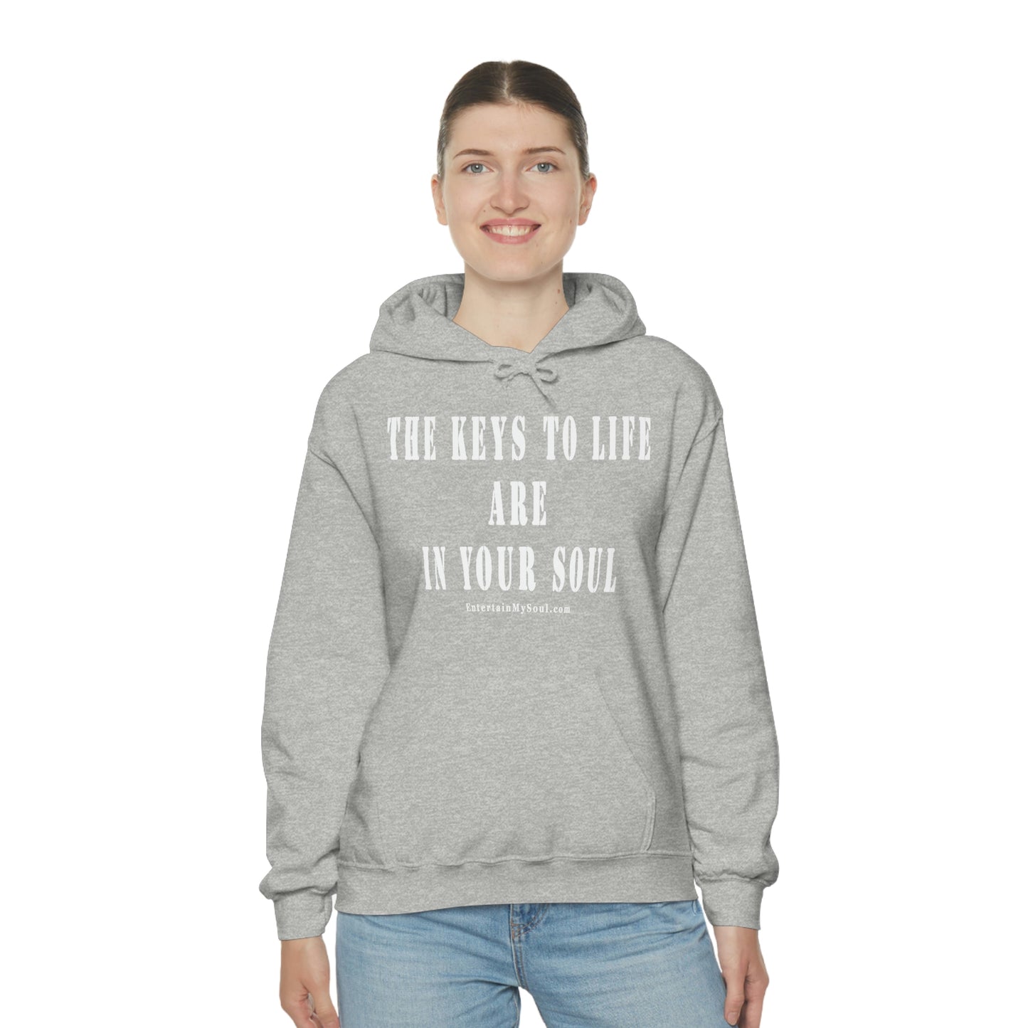 Unisex Heavy Blend™ Hooded Sweatshirt The Keys to Life are in Your Soul