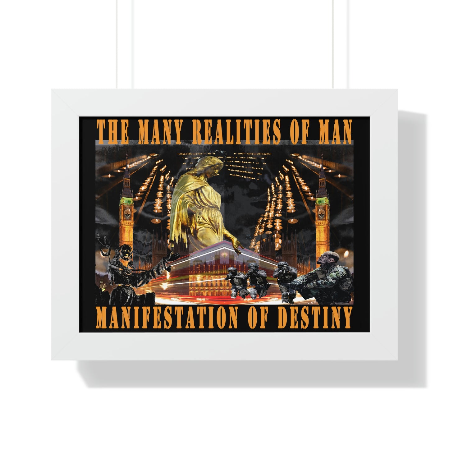 Manifestation of Destiny Framed Horizontal Poster