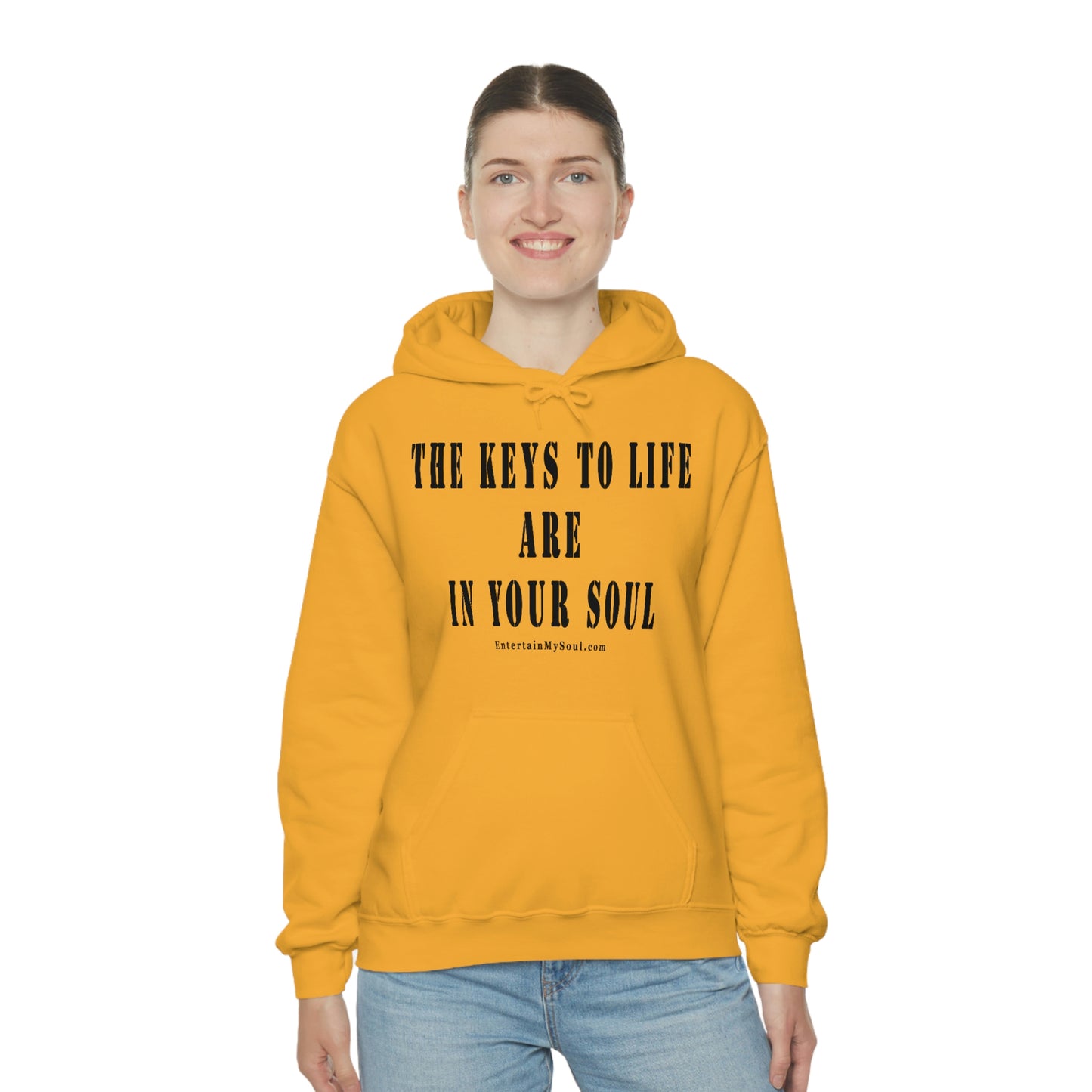 Unisex Heavy Blend™ Hooded Sweatshirt The Keys to Life are in Your Soul