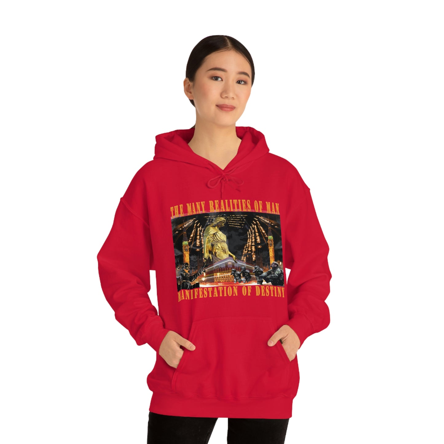 Unisex Heavy Blend™ Manifestation of Destiny Hooded Sweatshirt