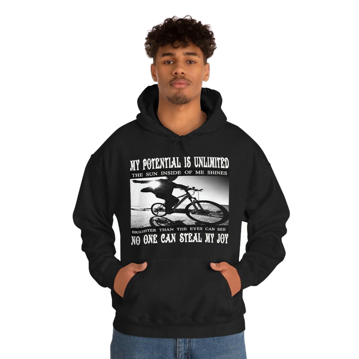 Unisex My Potential is Unlimited Heavy Blend™ Hooded Sweatshirt