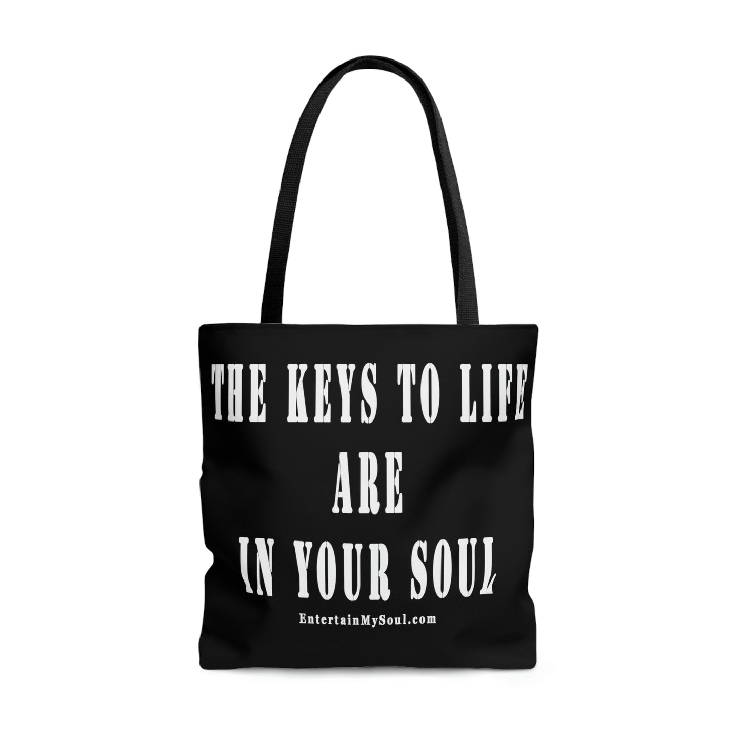 AOP Tote Bag The Keys to Life are in Your Soul