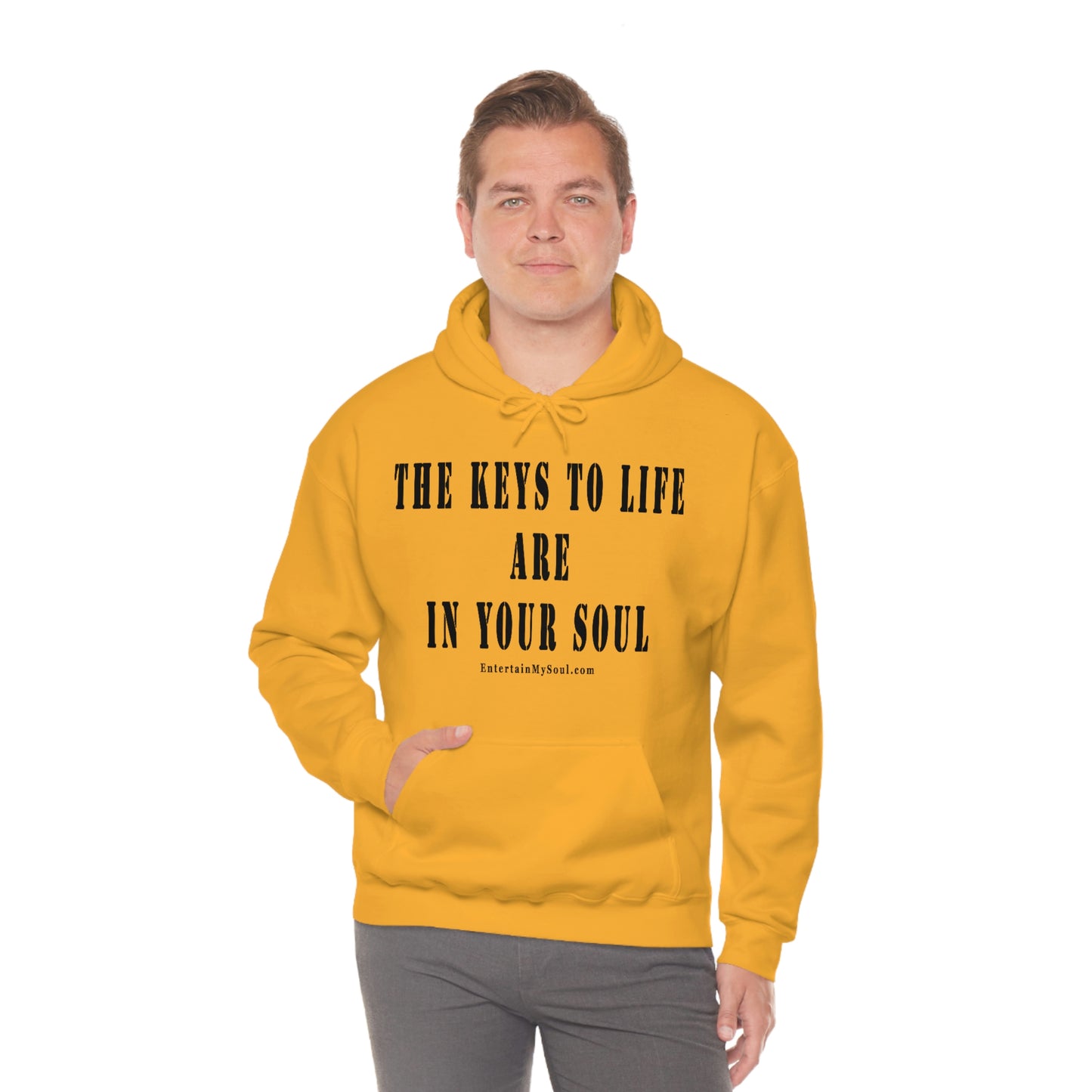 Unisex Heavy Blend™ Hooded Sweatshirt The Keys to Life are in Your Soul