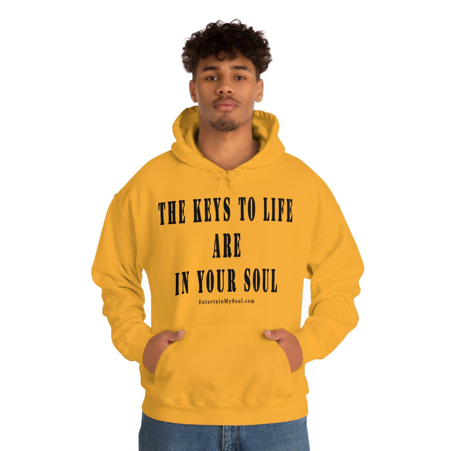 Unisex Heavy Blend™ Hooded Sweatshirt The Keys to Life are in Your Soul