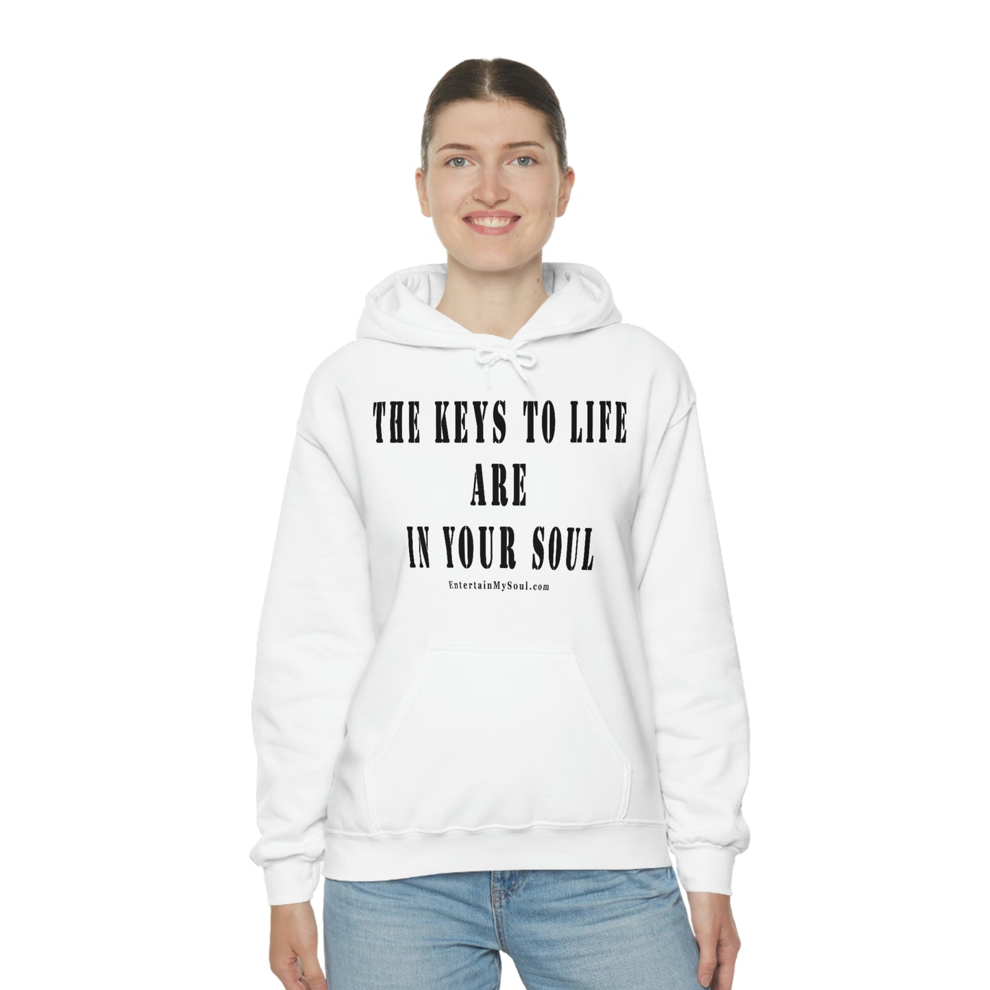 Unisex Heavy Blend™ Hooded Sweatshirt The Keys to Life are in Your Soul